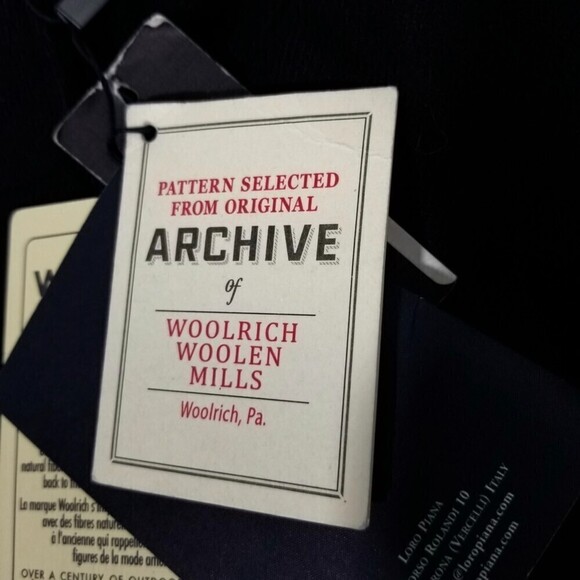 NWT Woolrich Loro Piana Storm System Down Parka Puffer Coat Black Quiet Luxury - Picture 3 of 9